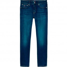 дънки,мъжки,панталони,tommy,jeans,scanton,ai0255,slim,fit,jeans,blue