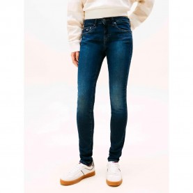дънки,дамски,панталони,tommy,jeans,sophie,ch1269,skinny,fit,low,waist,jeans,blue