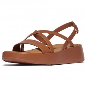 Сандали Fitflop F-Mode Strappy platform sandals - Brown (Deep Tan) сандали,дамски,сандали,и,чехли,fitflop,f,mode,strappy,platform,sandals,brown,(deep,tan)