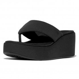 Сандали на платформа Fitflop Wedge platform sandals - Black (All Black) сандали,на,платформа,дамски,сандали,и,чехли,fitflop,wedge,platform,sandals,black,(all,black)