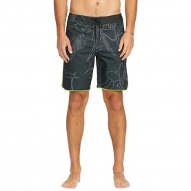 Бански гащета Volcom Mister FIB Scallop Stoney 19´´ swimming shorts - Grey (Stealth) бански,гащета,мъжки,бански,костюми,volcom,mister,fib,scallop,stoney,19´´,swimming,shorts,grey,(stealth)