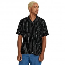риза,с,къс,ръкав,мъжки,ризи,volcom,mistostone,short,sleeve,shirt,black