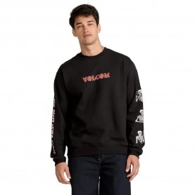 блуза,мъжки,пуловери,volcom,never,ends,sweatshirt,black