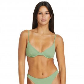 дамски,бански,костюми,volcom,simply,seamless,demi,bikini,top,grass,green