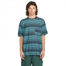 риза,с,къс,ръкав,мъжки,ризи,volcom,slide,stone,short,sleeve,shirt,blue,(dark,black,heather)