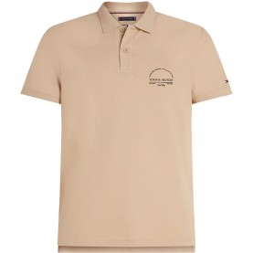 мъжки,блузи,с,яка,tommy,hilfiger,archive,graphic,regular,fit,short,sleeve,polo,sandalwood,(beige)