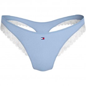 дамско,бельо,дамски,бикини,и,танкини,tommy,hilfiger,dipped,thong,sweet,blue,(blue)