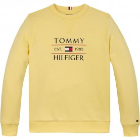 блуза,детски,блузи,tommy,hilfiger,flag,sweatshirt,yellow