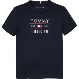 тениска,детски,тениски,tommy,hilfiger,flag,regular,fit,short,sleeve,t,shirt,dark,night,navy,(blue)