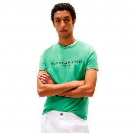 тениска,мъжки,тениски,tommy,hilfiger,logo,short,sleeve,t,shirt,fort,green,(green)