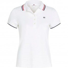 дамски,блузи,с,яка,tommy,hilfiger,sporty,slim,fit,short,sleeve,polo,white
