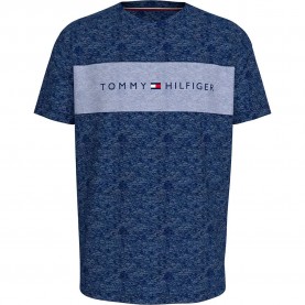 тениска,мъжки,пижами,tommy,hilfiger,um0um03418,short,sleeve,pyjama,t,shirt,blue,(desert,sky,heather)