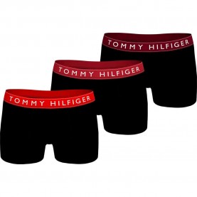 боксерки,мъжко,бельо,tommy,hilfiger,um0um03457,boxers,3,units,black