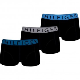 боксерки,мъжко,бельо,tommy,hilfiger,um0um03465,boxers,3,units,vibrant,indigo,antique,silver,blue,splatter,(black)