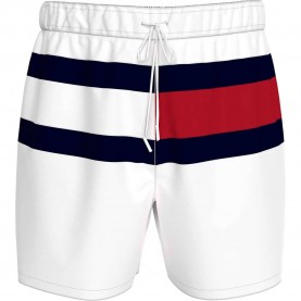 бански,гащета,мъжки,бански,костюми,tommy,hilfiger,um0um03474,trunk,swimming,shorts,white