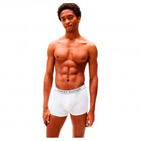 боксерки,мъжко,бельо,tommy,hilfiger,um0um03520,boxers,3,units,white,(th,white,med,red,desert,sky)