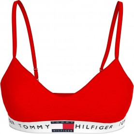 бюстие,дамско,бельо,дамски,бикини,и,танкини,tommy,hilfiger,uw0uw05715,bralette,push,up,bra,red