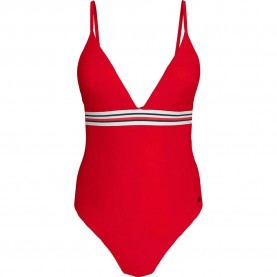 бански,костюм,дамски,бански,костюми,tommy,hilfiger,uw0uw05847,swimsuit,primary,red,(red)