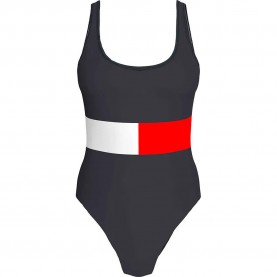бански,костюм,дамски,бански,костюми,tommy,hilfiger,uw0uw05853,swimsuit,blue