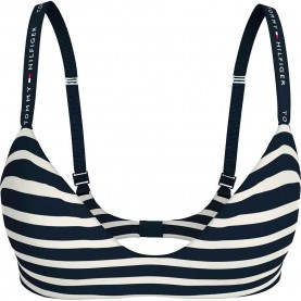 дамско,бельо,дамски,бикини,и,танкини,tommy,hilfiger,uw0uw05935,lightly,lined,triangle,bra,blue