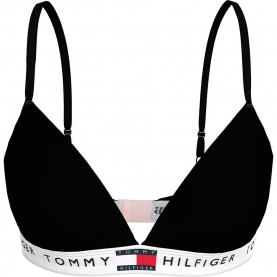 дамско,бельо,дамски,бикини,и,танкини,tommy,hilfiger,uw0uw06040,triangle,bra,black