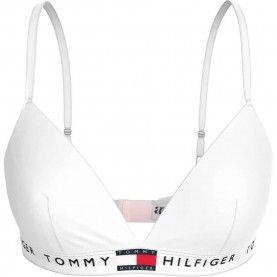 дамско,бельо,дамски,бикини,и,танкини,tommy,hilfiger,uw0uw06040,triangle,bra,white