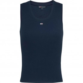 тениска,дамски,тениски,tommy,jeans,essential,sleeveless,t,shirt,dark,night,navy,(blue)