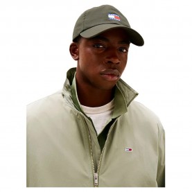 дънки,всички,шапки,tommy,jeans,heritage,cap,pewter,green,(green)