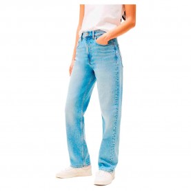 дънки,дамски,панталони,tommy,jeans,layla,bi0112,slim,straight,fit,high,waist,jeans,blue