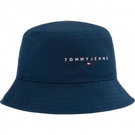 дънки,всички,шапки,tommy,jeans,linear,logo,bucket,hat,blue