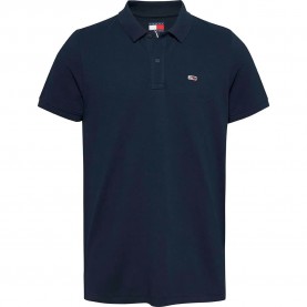 дънки,мъжки,блузи,с,яка,tommy,jeans,placket,slim,fit,short,sleeve,polo,blue