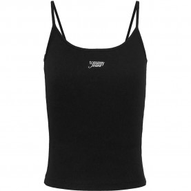 тениска,дамски,тениски,tommy,jeans,script,strappy,sleeveless,t,shirt,black