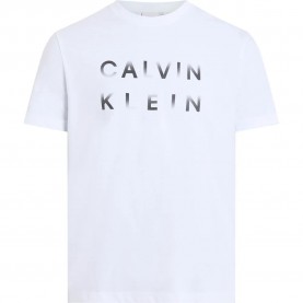 тениска,мъжки,тениски,calvin,klein,enlarged,logo,short,sleeve,t,shirt,white