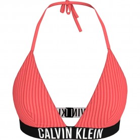 дамски,бански,костюми,calvin,klein,kw0kw02750,triangle,bikini,top,orange