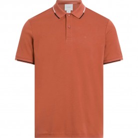 мъжки,блузи,с,яка,calvin,klein,liquid,touch,block,tipping,short,sleeve,polo,barn,red,(orange)