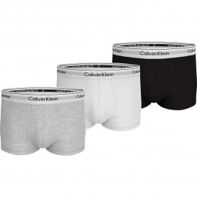 боксерки,мъжко,бельо,calvin,klein,lv00nb4392,boxers,3,units,grey,heather,white,black,(multicolor)
