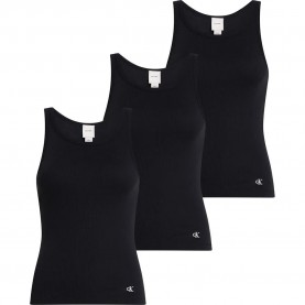 тениска,дамски,тениски,calvin,klein,lv00qs7493,sleeveless,t,shirt,3,units,black,black,black,(black)