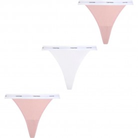 дамско,бельо,дамски,бикини,и,танкини,calvin,klein,string,panties,3,units,pink,(subdued,white,subdued)
