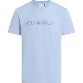 тениска,мъжки,тениски,calvin,klein,textured,embroidery,logo,short,sleeve,t,shirt,blue,(zen,blue)