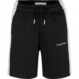 дънки,детски,панталони,calvin,klein,jeans,color,block,relaxed,sweat,shorts,black