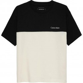 тениска,детски,тениски,calvin,klein,jeans,color,block,short,sleeve,t,shirt,black,(ck,black)