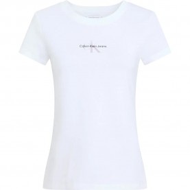 тениска,дамски,тениски,calvin,klein,jeans,gradient,monologo,slim,short,sleeve,t,shirt,white,(brilliant,white)