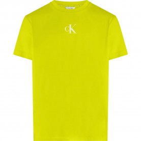 тениска,мъжки,тениски,calvin,klein,jeans,km0km01144,short,sleeve,t,shirt,yellow