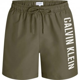 бански,гащета,мъжки,бански,костюми,calvin,klein,jeans,medium,drawstring,swimming,shorts,burnt,olive,(green)