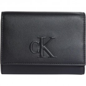 портфейли,и,портмонета,calvin,klein,jeans,sculpted,trifold,wallet,black