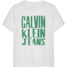 тениска,детски,тениски,calvin,klein,jeans,slogan,graphic,short,sleeve,t,shirt,white,(bright,white)
