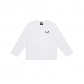 тениска,детски,тениски,ea7,emporio,armani,7b000021,af10378,long,sleeve,t,shirt,white