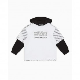 суичър,детски,блузи,ea7,emporio,armani,7b000045,af10380,hoodie,white
