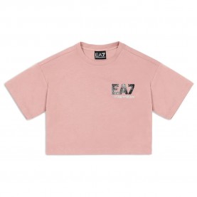 тениска,детски,тениски,ea7,emporio,armani,7g000074,af12503,short,sleeve,t,shirt,pink