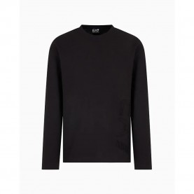тениска,мъжки,тениски,ea7,emporio,armani,7m000150,af14772,long,sleeve,t,shirt,black